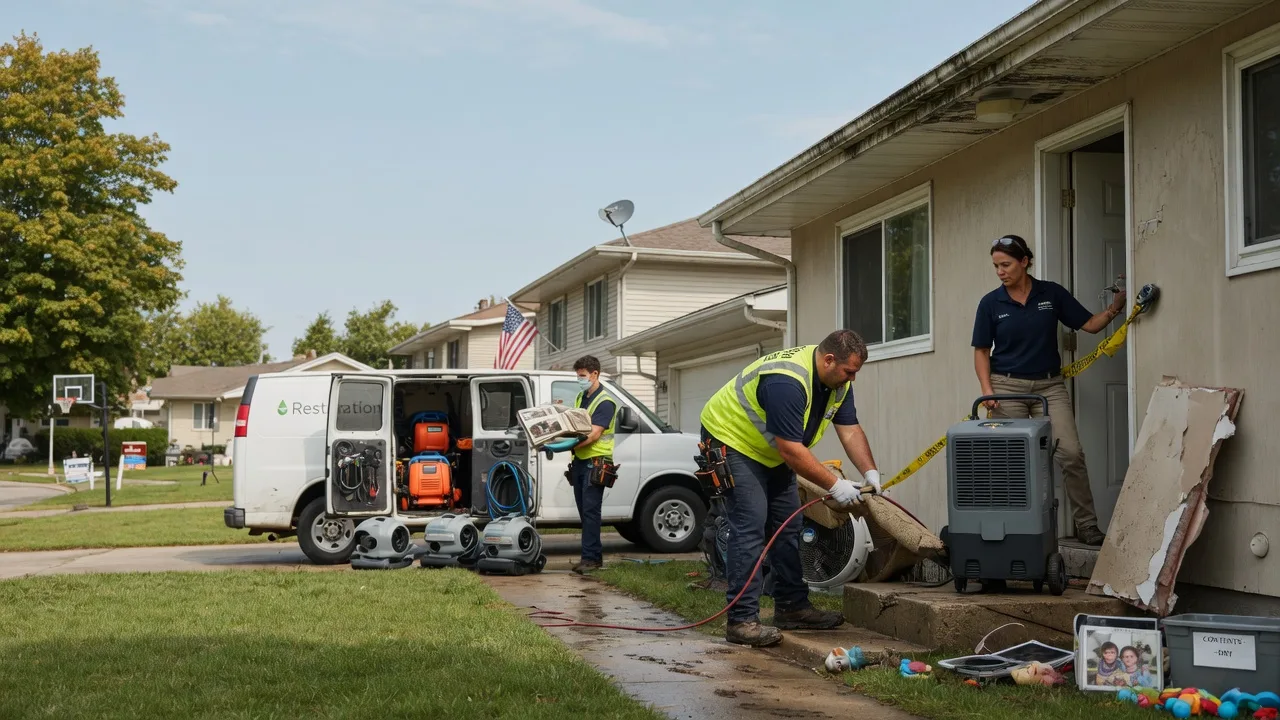 Water Damage Restoration in Hustontown, PA near me